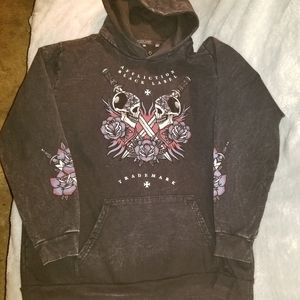 Affliction mens size 3XL heavy hoody